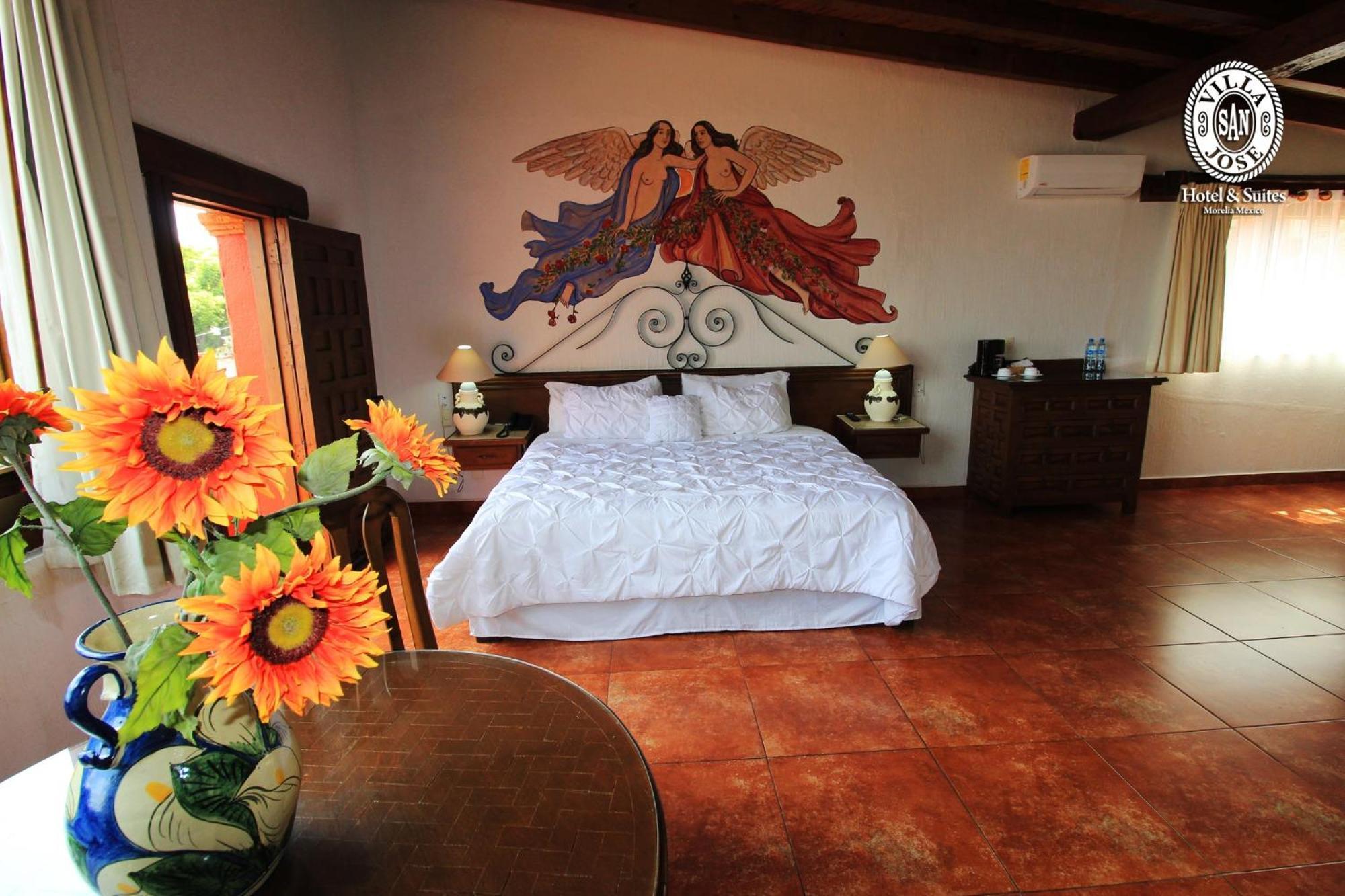 Villa San Jose Hotel & Suites Morelia Buitenkant foto